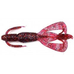 Рибальська силіконова приманка, Taipan Crazy Flip, 2,8 дюйма, 8шт/уп, колір №05 Redpearl